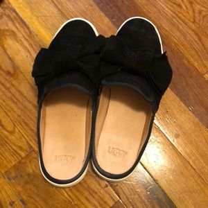 ugg luci bow sneaker mule